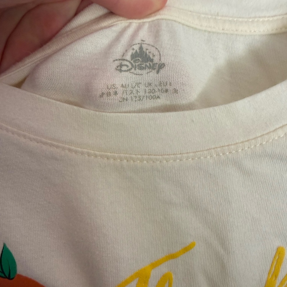 Walt Disney World Parks Orange Bird Flower and Garden Woman’s T Shirt - Picture 2 of 8